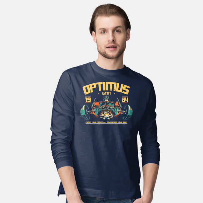 Optimus Gym-Mens-Long Sleeved-Tee-retrodivision