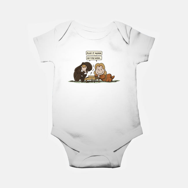 The Lovers Song-Baby-Basic-Onesie-retrodivision