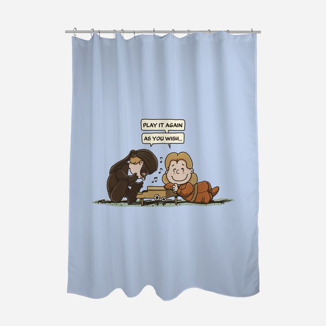 The Lovers Song-None-Polyester-Shower Curtain-retrodivision