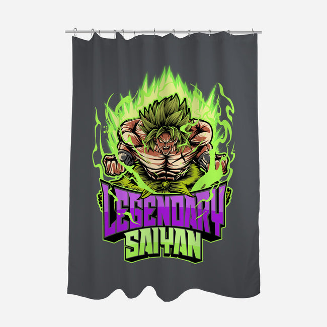 A New Saiyan-None-Polyester-Shower Curtain-Diego Oliver