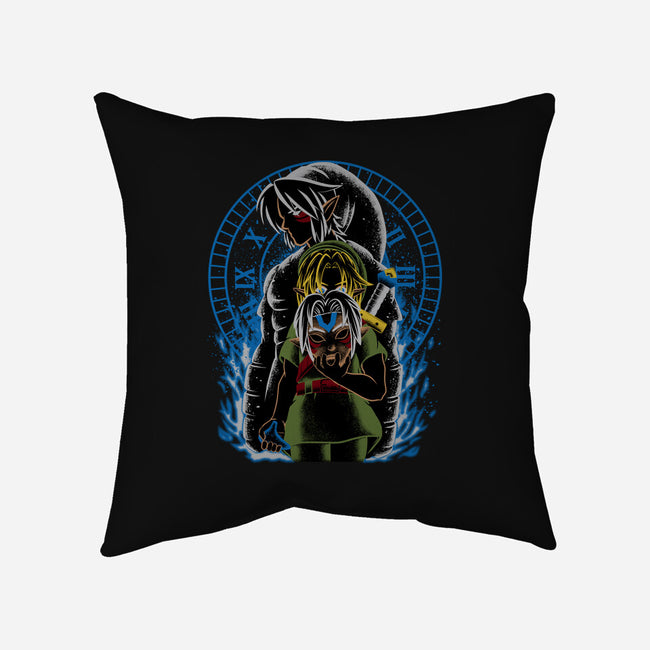 Fierce Deity-None-Removable Cover-Throw Pillow-rmatix