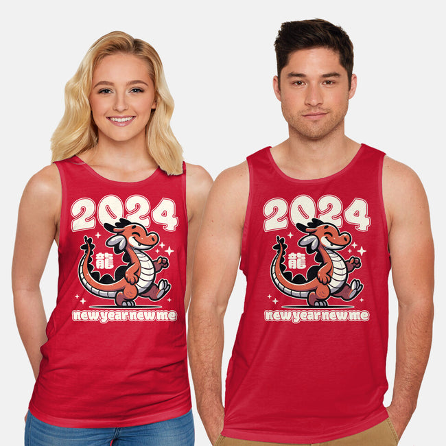 New Year New Dragon-Unisex-Basic-Tank-RoboMega