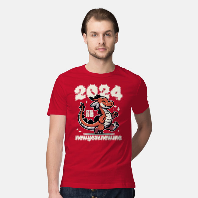 New Year New Dragon-Mens-Premium-Tee-RoboMega