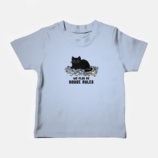 We Play By House Rules-Baby-Basic-Tee-kg07