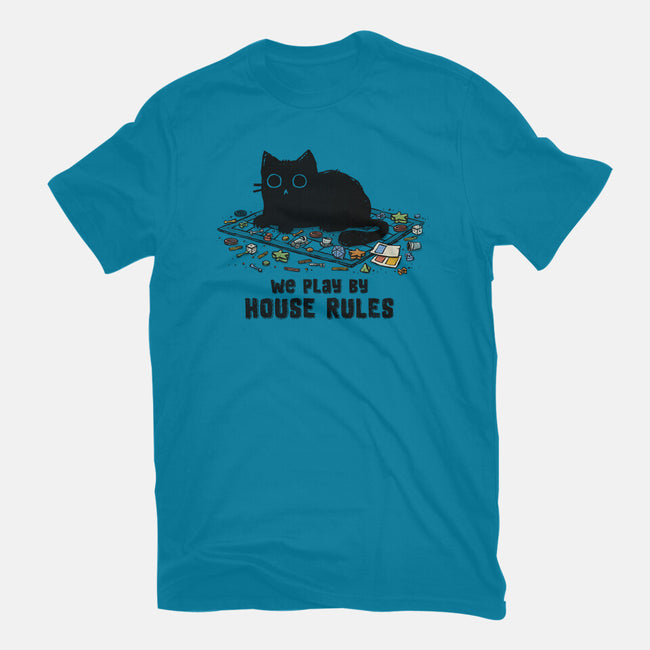 We Play By House Rules-Unisex-Basic-Tee-kg07