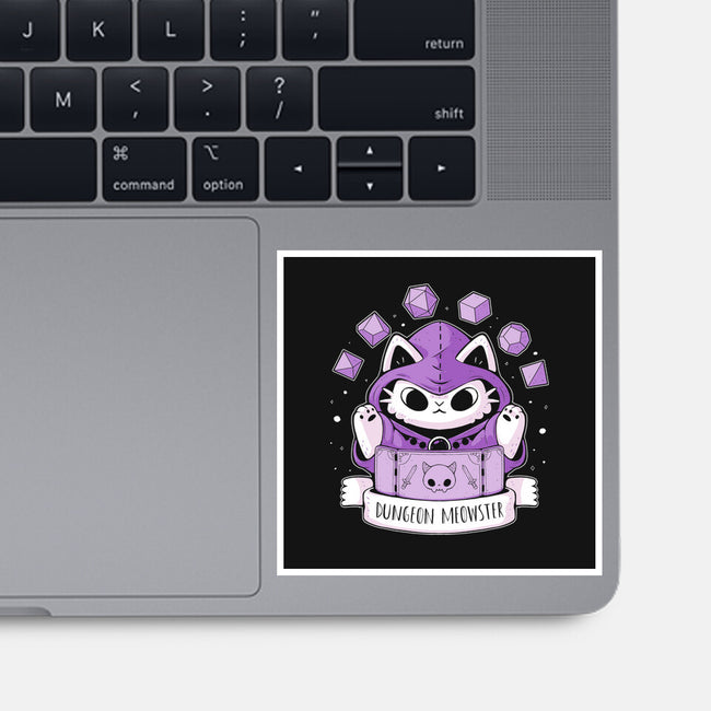 The Dungeon Meowster-None-Glossy-Sticker-xMorfina