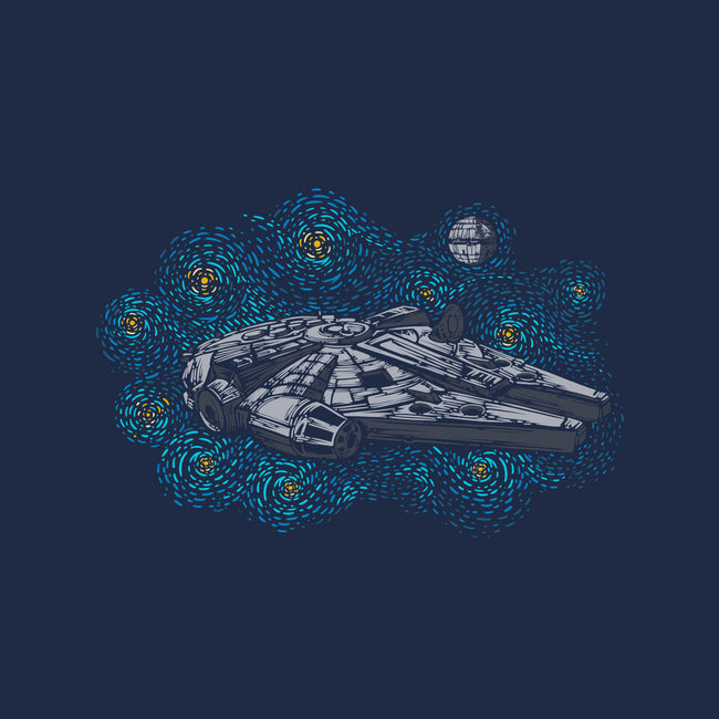 Rebel Starry Night-Dog-Basic-Pet Tank-sebasebi