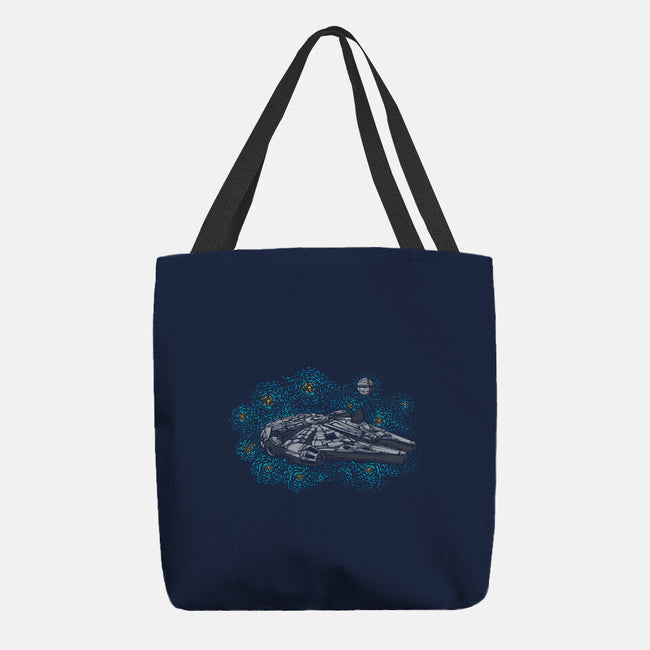 Rebel Starry Night-None-Basic Tote-Bag-sebasebi