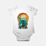 Ukiyo E Hero Landscape-Baby-Basic-Onesie-dandingeroz