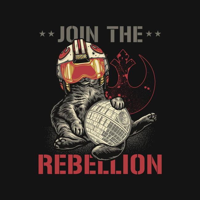 Join The Cat Rebellion-None-Fleece-Blanket-gorillafamstudio