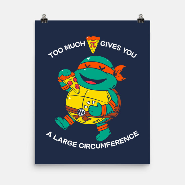 Too Much Pizza Pie-None-Matte-Poster-krisren28