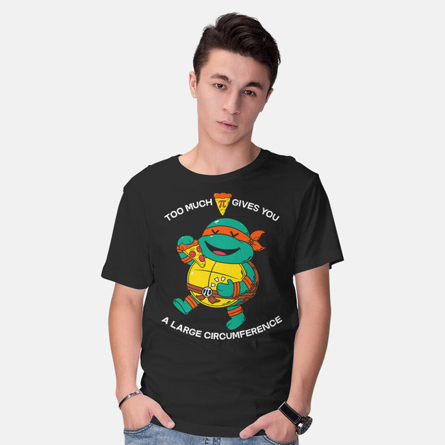 Too Much Pizza Pie-Mens-Basic-Tee-krisren28