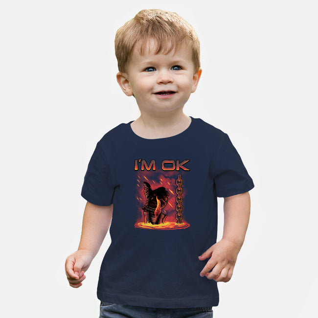 Trust Me I Am Ok-Baby-Basic-Tee-Tronyx79