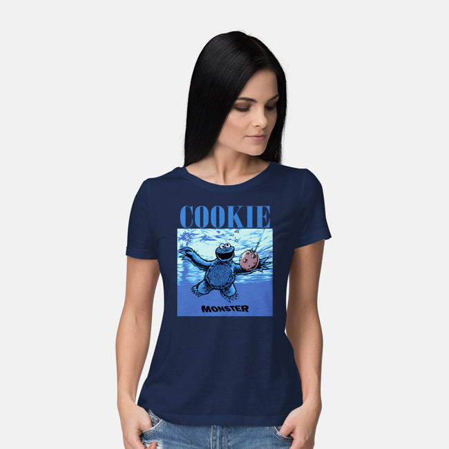 Nevermind Cookie-Womens-Basic-Tee-joerawks