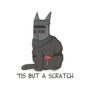 Tis But A Scratch Cat-None-Adjustable Tote-Bag-Claudia