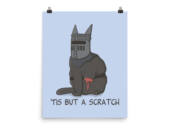 Tis But A Scratch Cat