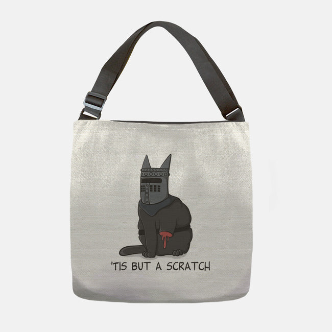 Tis But A Scratch Cat-None-Adjustable Tote-Bag-Claudia