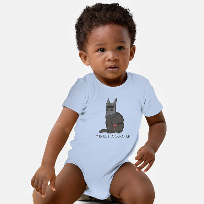 Tis But A Scratch Cat-Baby-Basic-Onesie-Claudia