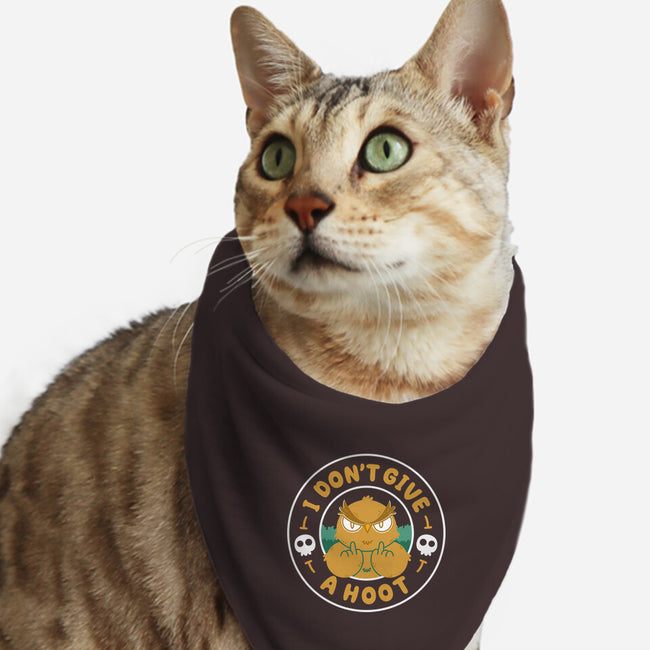 Don't Give A Hoot-Cat-Bandana-Pet Collar-Tri haryadi