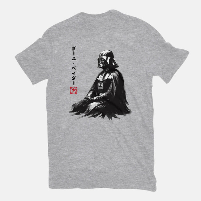 The Sith Sumi-e-Womens-Basic-Tee-DrMonekers