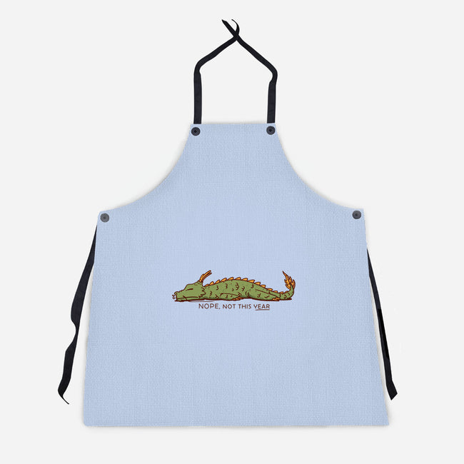 Not This Year-Unisex-Kitchen-Apron-sebasebi