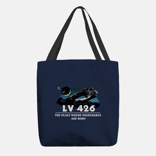 Planet Of Nightmares-None-Basic Tote-Bag-daobiwan