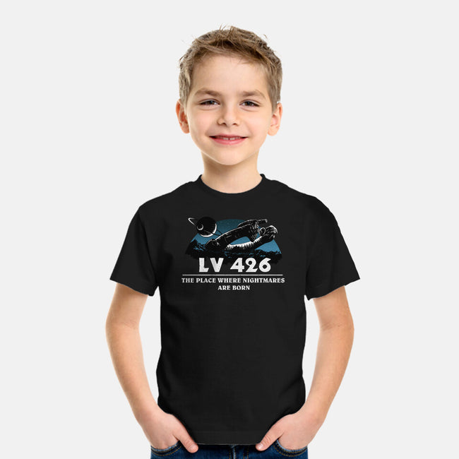 Planet Of Nightmares-Youth-Basic-Tee-daobiwan