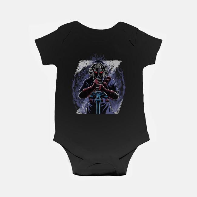 Hero's Shadow-Baby-Basic-Onesie-rmatix