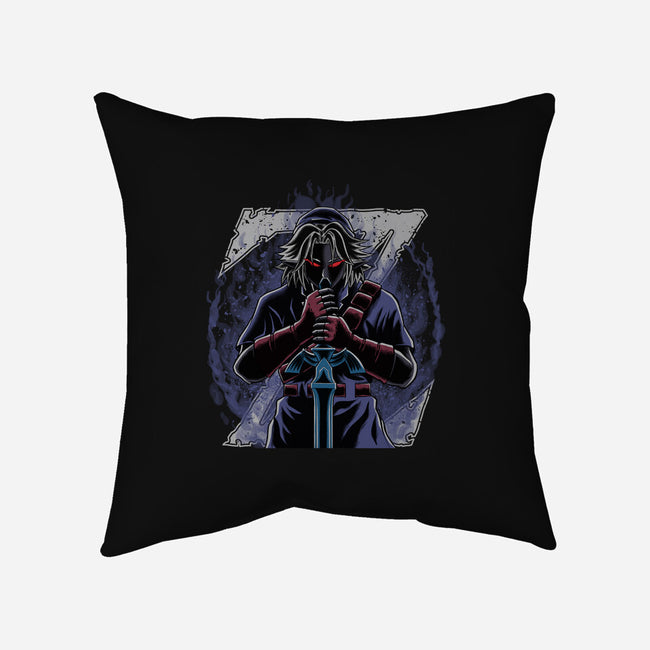 Hero's Shadow-None-Removable Cover-Throw Pillow-rmatix