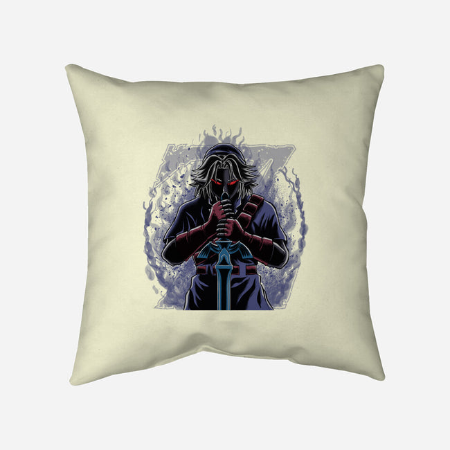 Hero's Shadow-None-Removable Cover-Throw Pillow-rmatix