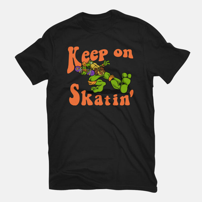 Keep On Skating-Womens-Basic-Tee-joerawks