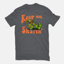 Keep On Skating-Womens-Basic-Tee-joerawks