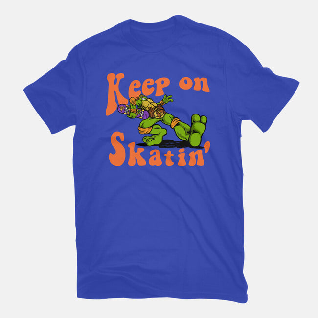 Keep On Skating-Womens-Basic-Tee-joerawks