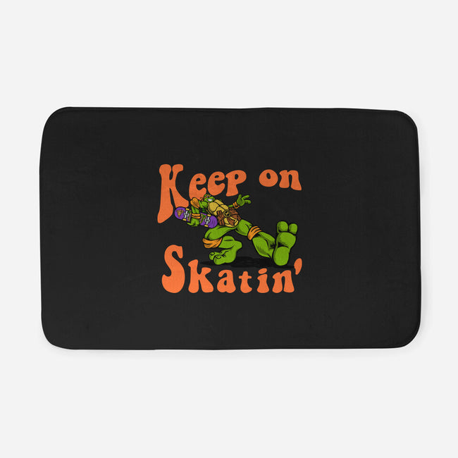 Keep On Skating-None-Memory Foam-Bath Mat-joerawks