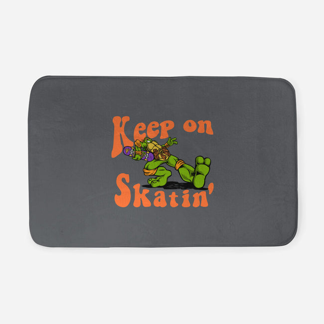 Keep On Skating-None-Memory Foam-Bath Mat-joerawks