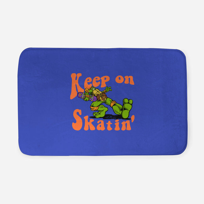 Keep On Skating-None-Memory Foam-Bath Mat-joerawks