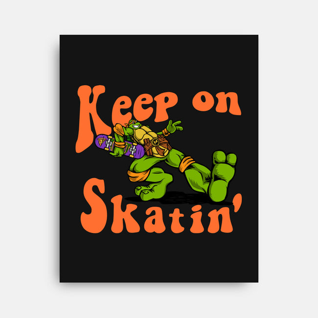 Keep On Skating-None-Stretched-Canvas-joerawks