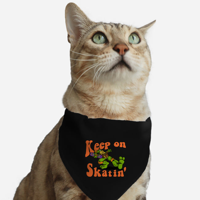 Keep On Skating-Cat-Adjustable-Pet Collar-joerawks