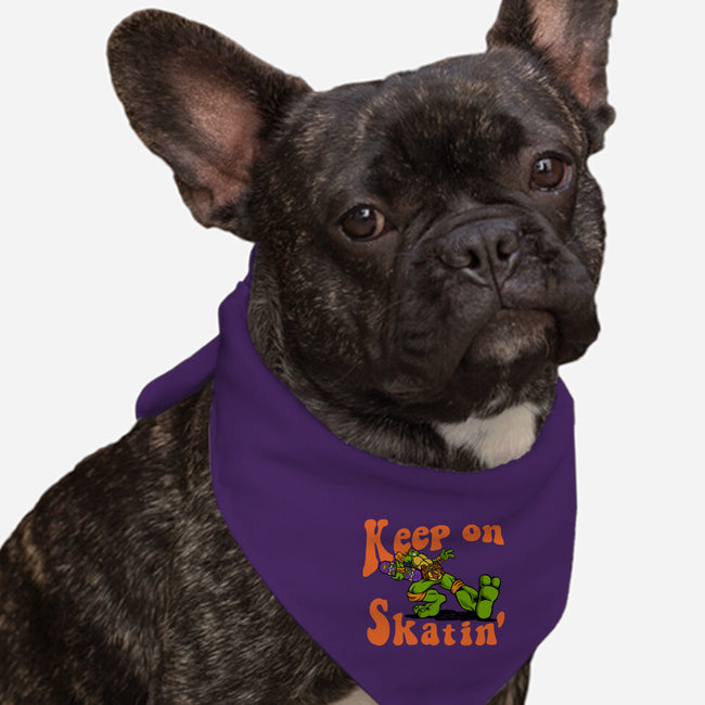 Keep On Skating-Dog-Bandana-Pet Collar-joerawks