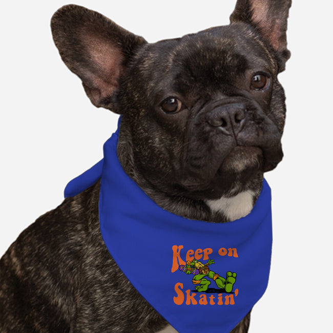 Keep On Skating-Dog-Bandana-Pet Collar-joerawks