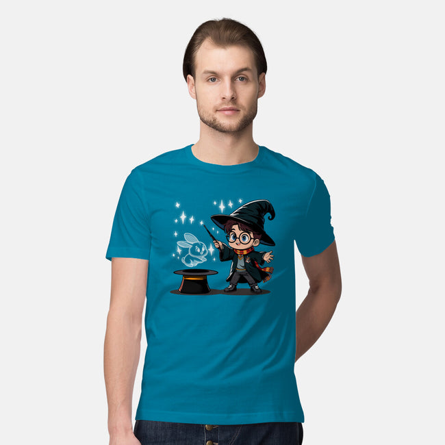 My Patronus Is A Bunny Rabbit-Mens-Premium-Tee-maped