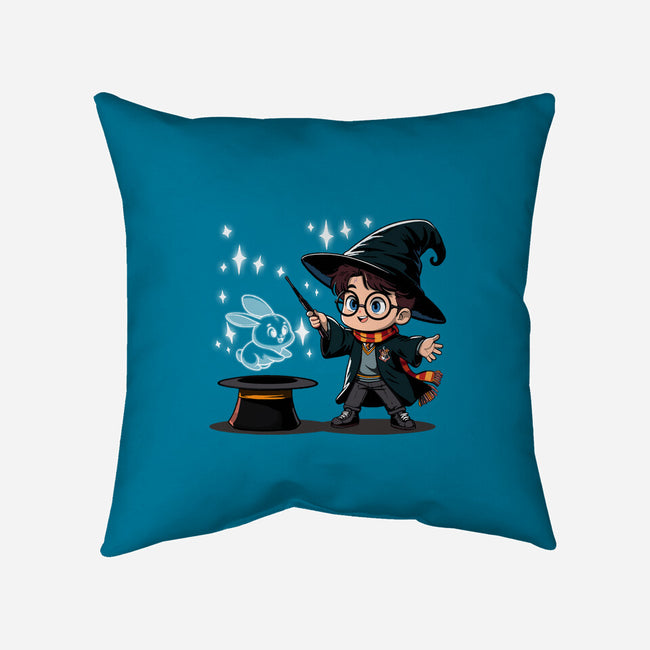 My Patronus Is A Bunny Rabbit-None-Removable Cover-Throw Pillow-maped