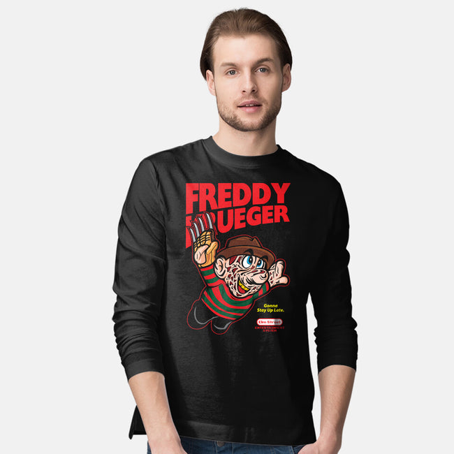 Super Freddy-Mens-Long Sleeved-Tee-arace