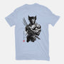 Mutant Samurai Sumi-e-Unisex-Basic-Tee-DrMonekers