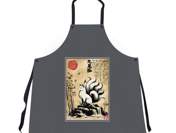 Kitsune Woodblock