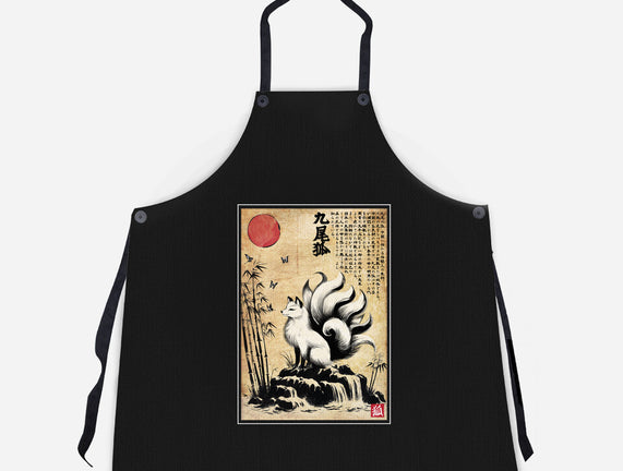 Kitsune Woodblock