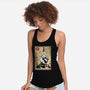 Kitsune Woodblock-Womens-Racerback-Tank-DrMonekers