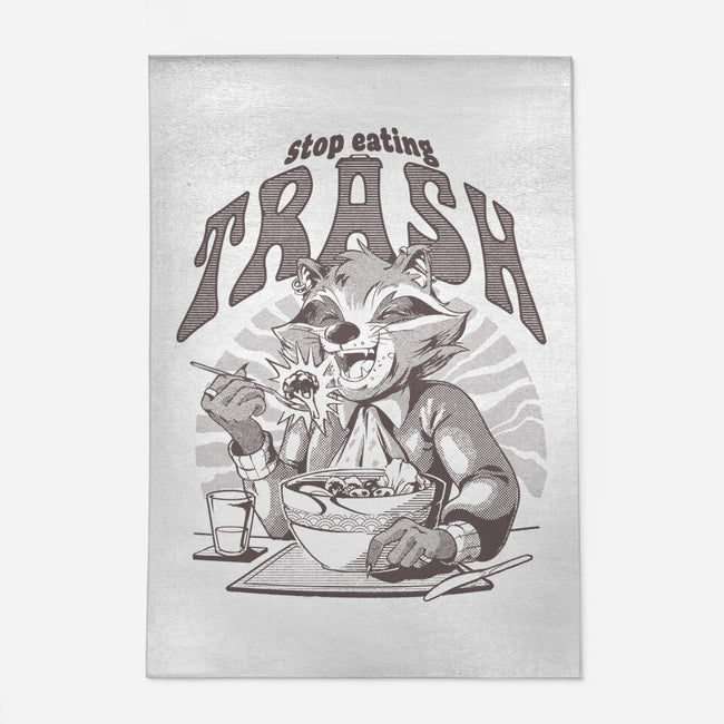 Stop Eating Trash-None-Indoor-Rug-Gazo1a