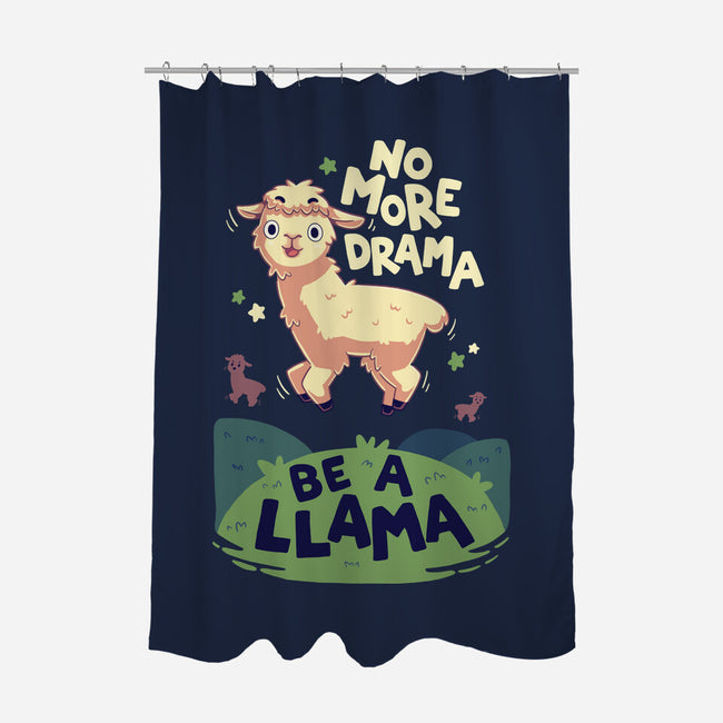 No More Drama-None-Polyester-Shower Curtain-Geekydog