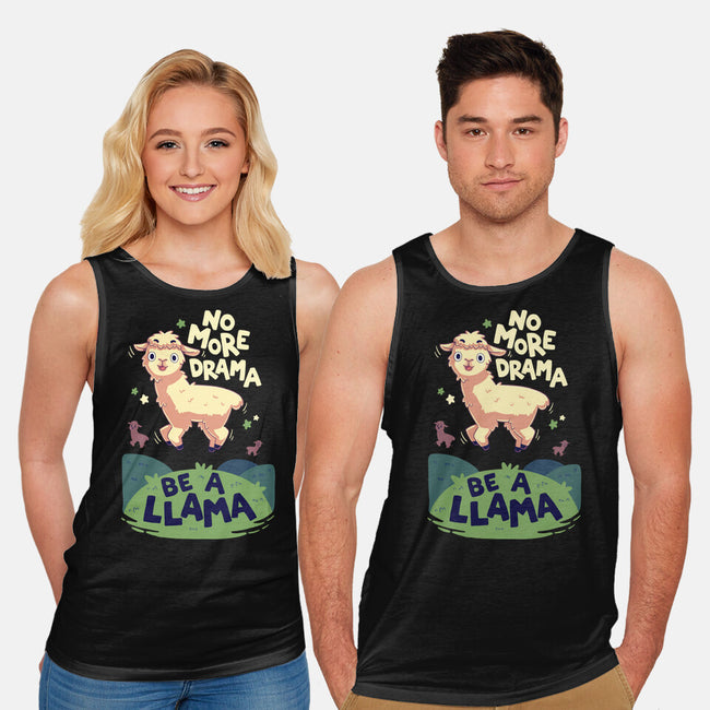 No More Drama-Unisex-Basic-Tank-Geekydog